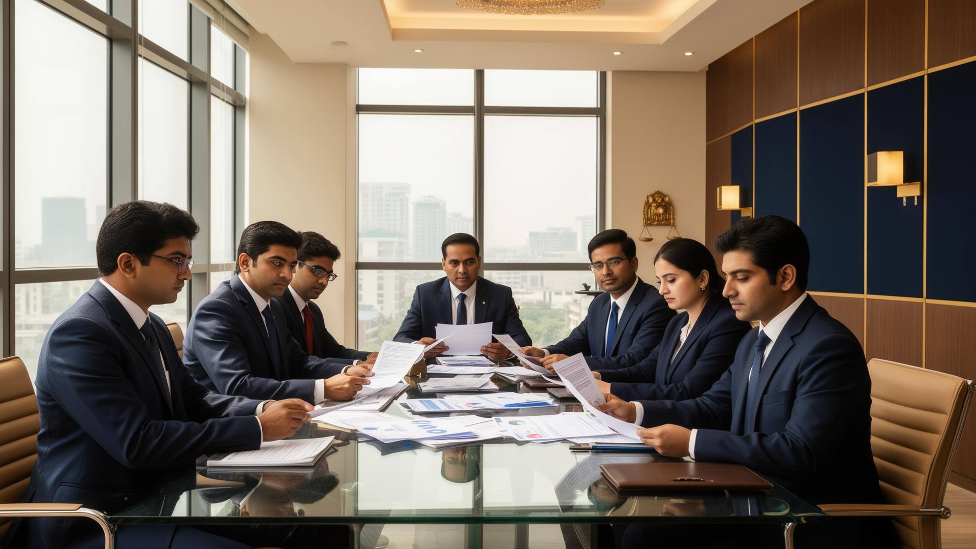 SRG Legal Compliance Hub team reviewing client filings